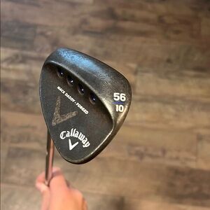 Lefty Callaway Mack Daddy Forged Wedge in Dark Gray